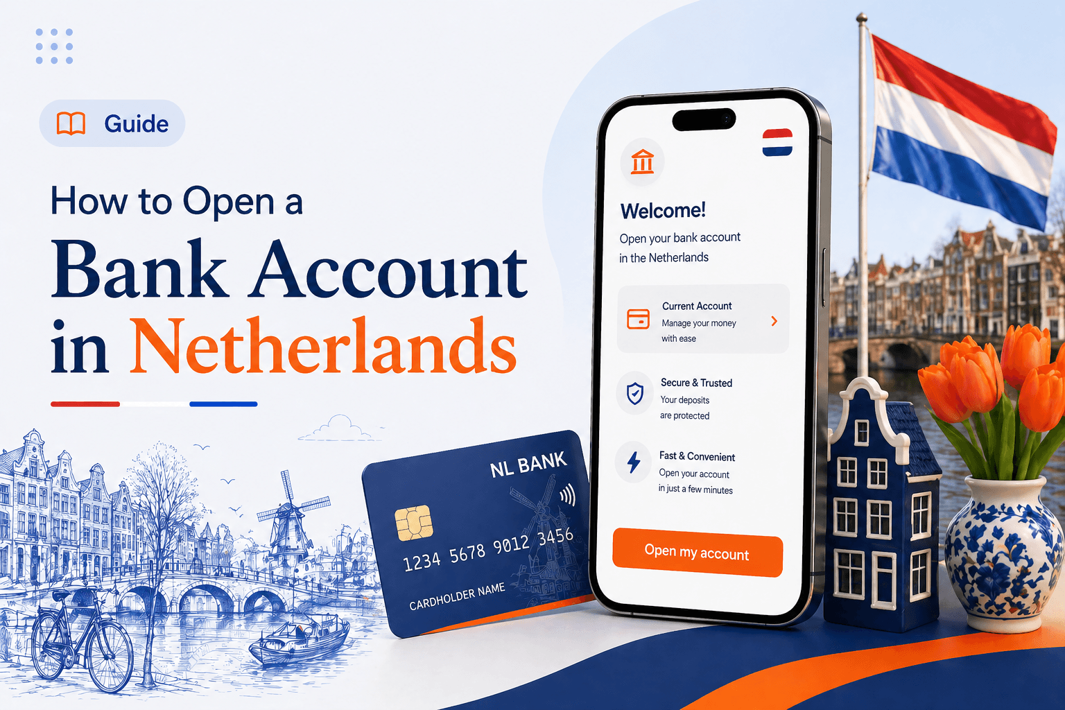 Open Bank Account in Netherlands