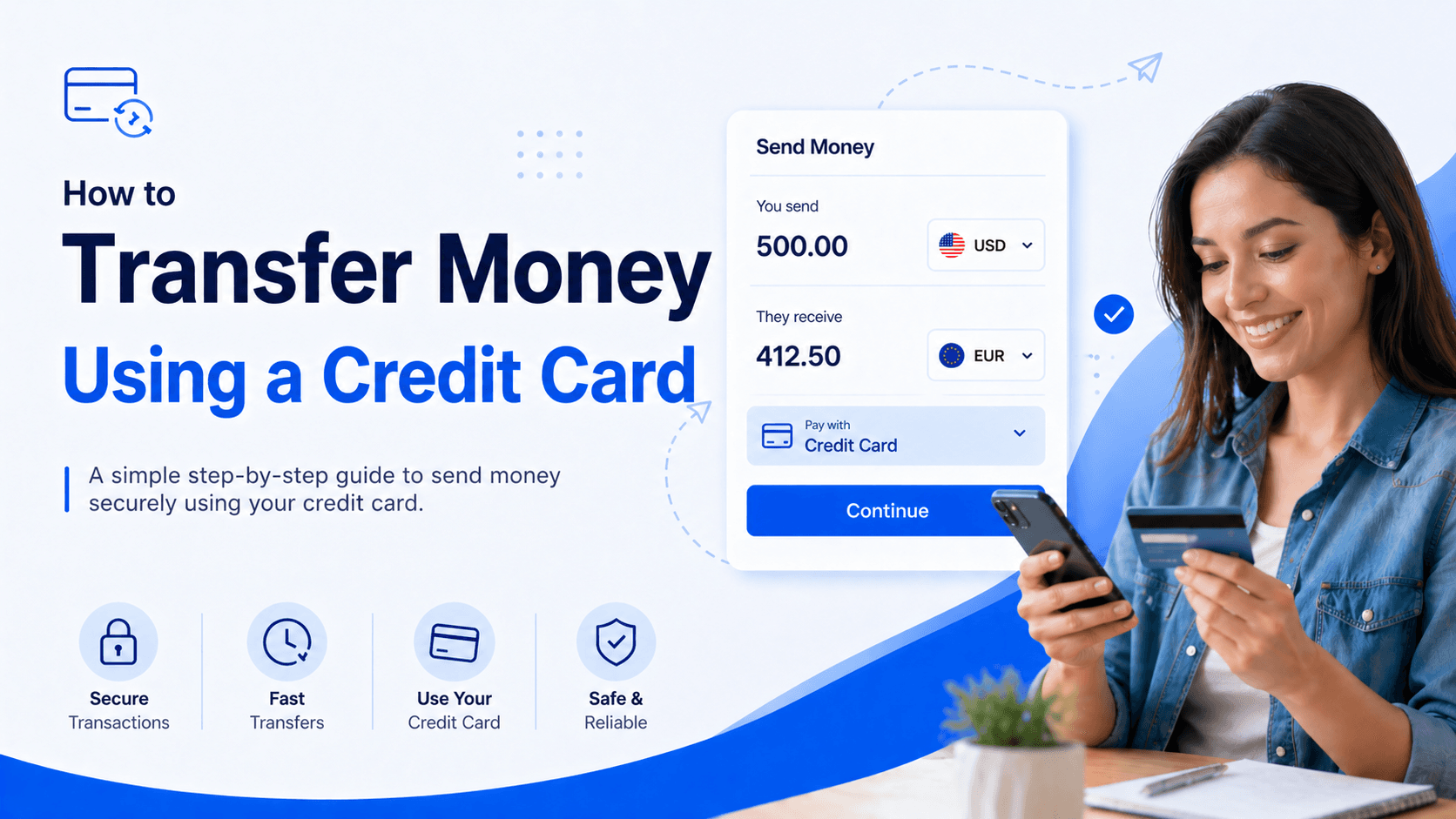Transfer Money Using Credit Card