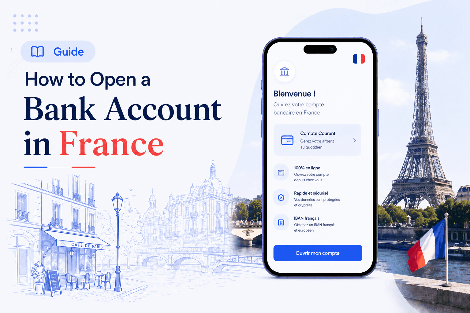 open a bank account in France