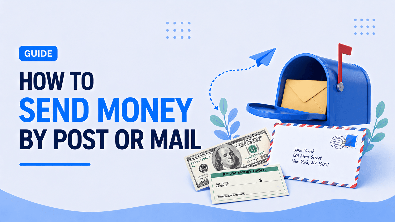 Send money by post