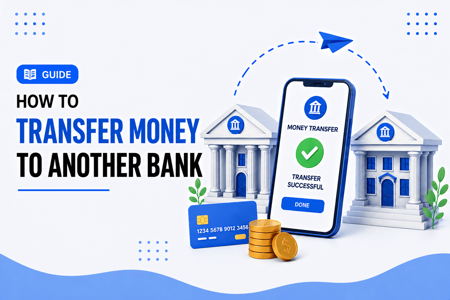 Transfer money to another bank